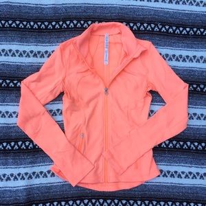 Lululemon Forme Jacket Coral Size 4